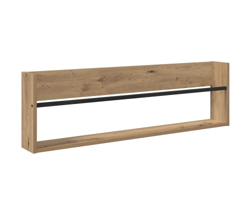 Žurnālu Statīvs 2 Pcs Artisānā Ozols 100 X 12 X 30 Cm Vidaxl