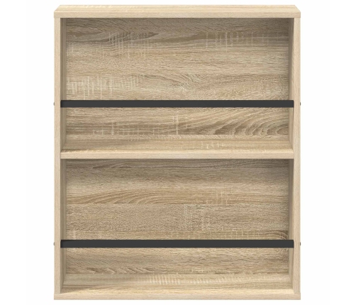 Žurnālu Statīvs Ar Plauktu 2 Pcs Sonoma Ozols 60 X 12 X 70 Cm Vidaxl