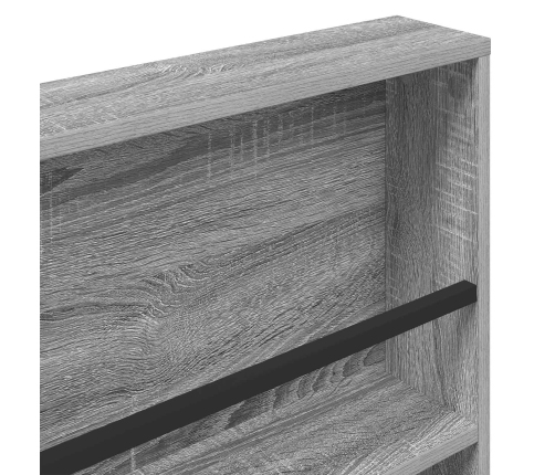 Žurnālu Statīvs Ar Plauktu 2 Pcs Pelēks Sonoma 60 X 12 X 70 Cm Vidaxl