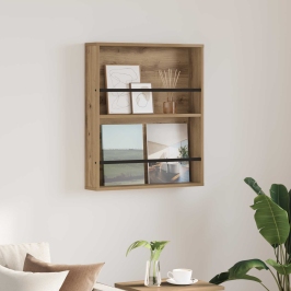 Žurnālu Statīvs Ar Plauktu Artisānā Ozols 60 X 12 X 70 Cm Vidaxl Žurnālu Statīvs Ar Plauktu Artisānā Ozols 60 X 12 X 70 Cm Vidaxl