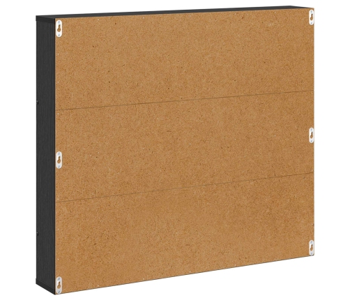 Žurnālu Statīvs Ar Plauktu 2 Pcs Melns Ozolkoks 80 X 12 X 70 Cm Vidaxl