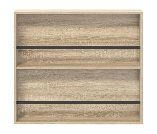 Žurnālu Statīvs Ar Plauktu 2 Pcs Sonoma Ozols 80 X 12 X 70 Cm Vidaxl