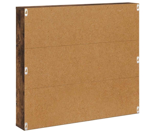 Žurnālu Statīvs Ar Plauktu 2 Pcs Dūmaka Ozols 80 X 12 X 70 Cm Vidaxl