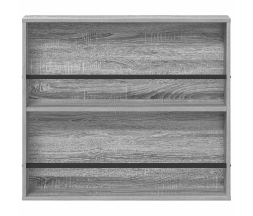 Žurnālu Statīvs Pelēks Sonoma 80 X 12 X 70 Cm Inženierijas Koks Vidaxl