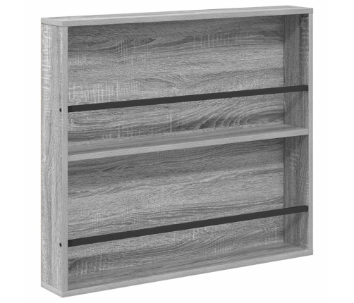 Žurnālu Statīvs Ar Plauktu 2 Pcs Pelēks Sonoma 80 X 12 X 70 Cm Vidaxl