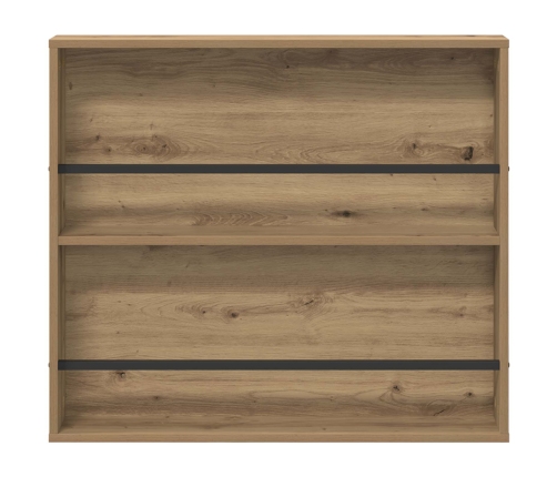 Žurnālu Statīvs Ar Plauktu 2 Pcs Artisānā Ozols 80 X 12 X 70 Cm Vidaxl