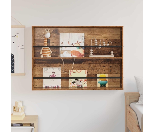 Žurnālu Statīvs Vecs Koks 100 X 12 X 70 Cm Inženierijas Koks Vidaxl