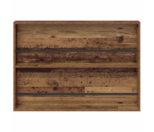 Žurnālu Statīvs Vecs Koks 100 X 12 X 70 Cm Inženierijas Koks Vidaxl