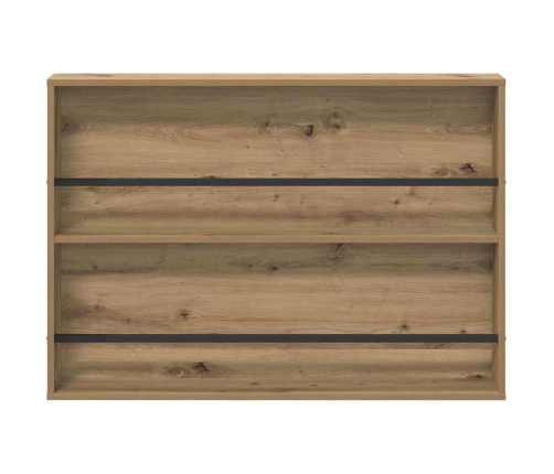 Žurnālu Statīvs Ar Plauktu Artisānā Ozols 100 X 12 X 70 Cm Vidaxl