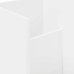Žurnālu Statīvs Balts 35 X 35 X 45 Cm Inženierijas Koks Vidaxl