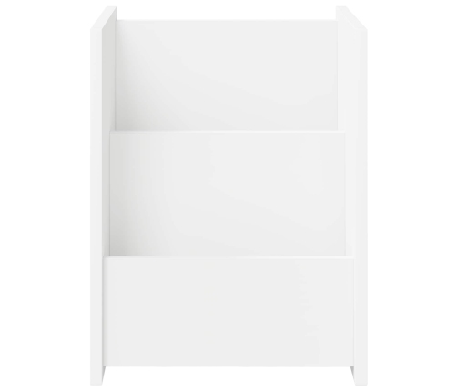 Žurnālu Statīvs Balts 35 X 35 X 45 Cm Inženierijas Koks Vidaxl