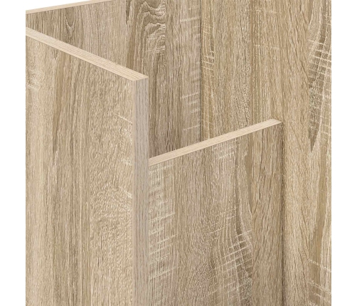 Žurnālu Statīvs Sonoma Ozols 35 X 35 X 45 Cm Inženierijas Koks Vidaxl