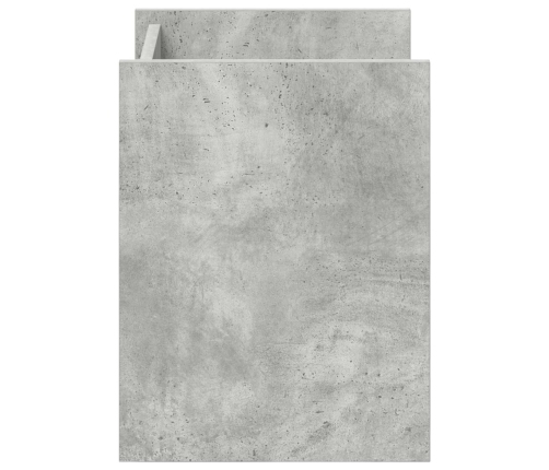 Žurnālu Statīvs Betona Pelēks 35 X 35 X 45 Cm Inženierijas Koks Vidaxl