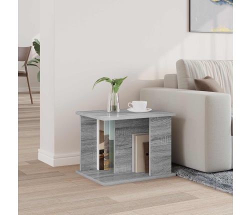 Žurnālu Statīvs Pelēks Sonoma 35 X 35 X 45 Cm Inženierijas Koks Vidaxl