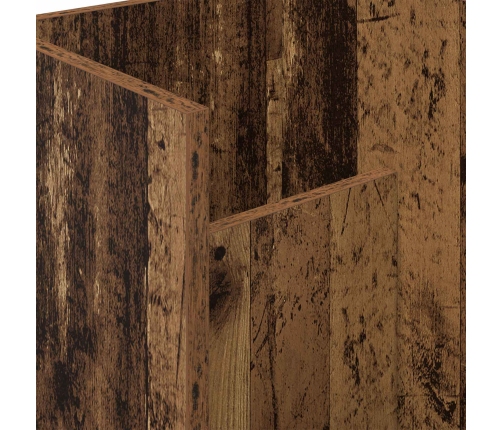 Žurnālu Statīvs Vecs Koks 35 X 35 X 45 Cm Inženierijas Koks Vidaxl