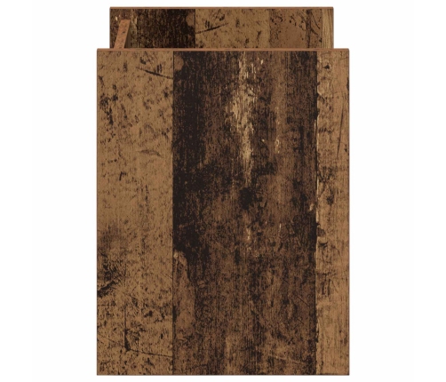 Žurnālu Statīvs Vecs Koks 35 X 35 X 45 Cm Inženierijas Koks Vidaxl