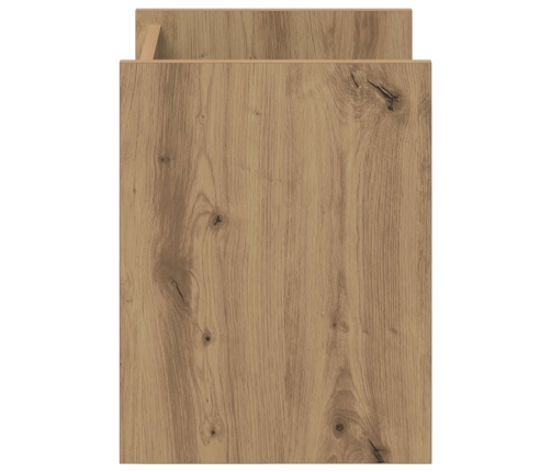 Žurnālu Statīvs Ar Plauktu Artisānā Ozols 35 X 35 X 45 Cm Vidaxl