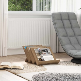 Žurnālu Statīvs Ar Plauktu Artisānā Ozols 53 X 40 X 28.5 Cm Vidaxl Žurnālu Statīvs Ar Plauktu Artisānā Ozols 53 X 40 X 28.5 Cm Vidaxl