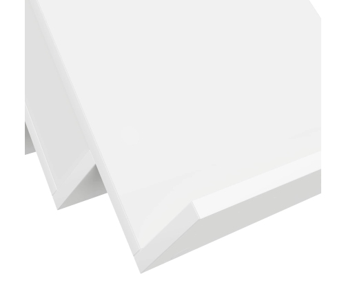 Žurnālu Statīvs Balts 65 X 53 X 28,5 Cm Inženierijas Koks Vidaxl