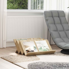 Žurnālu Statīvs Ar Plauktu Sonoma Ozols 65 X 53 X 28,5 Cm Vidaxl