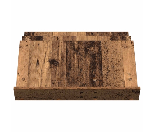 Žurnālu Statīvs Vecs Koks 65 X 53 X 28,5 Cm Inženierijas Koks Vidaxl