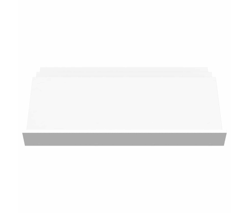 Žurnālu Statīvs Balts 90 X 53 X 28,5 Cm Inženierijas Koks Vidaxl