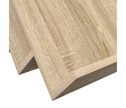 Žurnālu Statīvs Ar Plauktu Sonoma Ozols 90 X 53 X 28,5 Cm Vidaxl