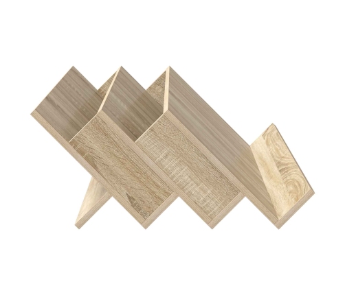 Žurnālu Statīvs Ar Plauktu Sonoma Ozols 90 X 53 X 28,5 Cm Vidaxl