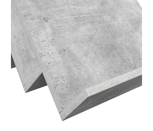 Žurnālu Statīvs Ar Plauktu Betona Pelēks 90 X 53 X 28,5 Cm Vidaxl