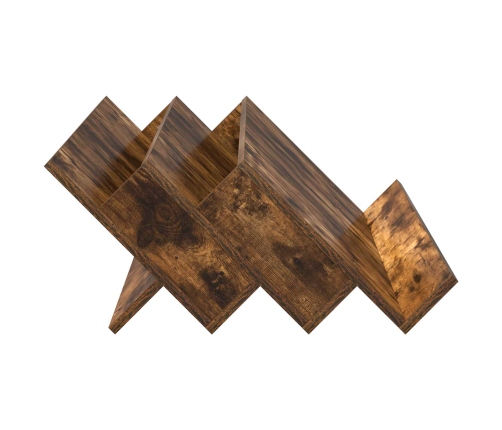 Žurnālu Statīvs Ar Plauktu Dūmaka Ozols 90 X 53 X 28,5 Cm Vidaxl