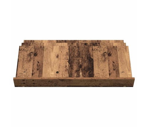 Žurnālu Statīvs Vecs Koks 90 X 53 X 28,5 Cm Inženierijas Koks Vidaxl