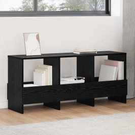 Žurnālu Statīvs Melns Ozolkoks 102 X 30 X 45 Cm Vidaxl Žurnālu Statīvs Melns Ozolkoks 102 X 30 X 45 Cm Vidaxl