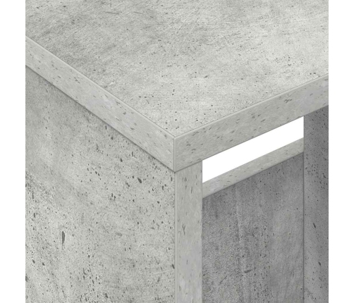 Žurnālu Statīvs Betona Pelēks 102 X 30 X 45 Cm Vidaxl