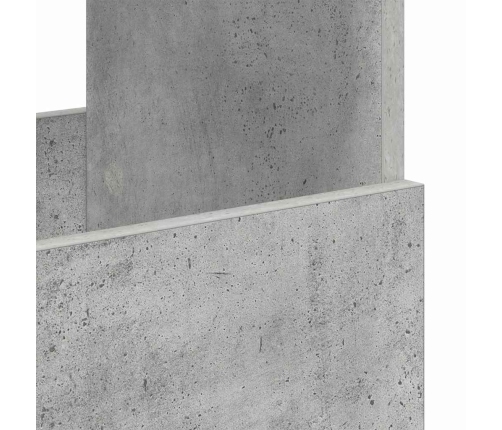 Žurnālu Statīvs Betona Pelēks 102 X 30 X 45 Cm Vidaxl