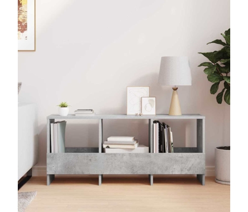 Žurnālu Statīvs Betona Pelēks 102 X 30 X 45 Cm Vidaxl