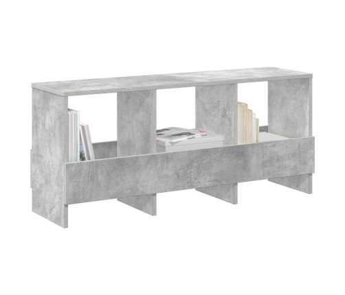 Žurnālu Statīvs Betona Pelēks 102 X 30 X 45 Cm Vidaxl