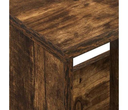 Žurnālu Statīvs Dūmaka Ozols 102 X 30 X 45 Cm Vidaxl