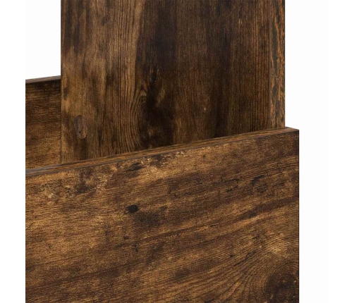 Žurnālu Statīvs Dūmaka Ozols 102 X 30 X 45 Cm Vidaxl