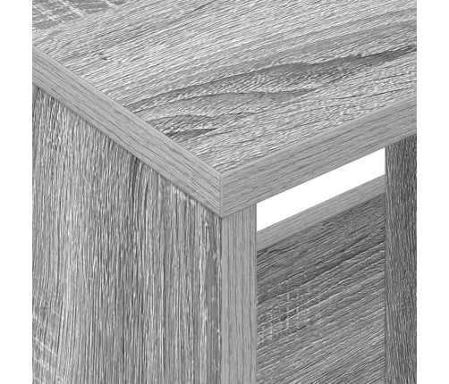 Žurnālu Statīvs Pelēks Sonoma 102 X 30 X 45 Cm Vidaxl