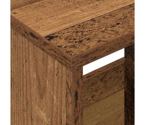 Žurnālu Statīvs Vecs Koks 102 X 30 X 45 Cm Vidaxl