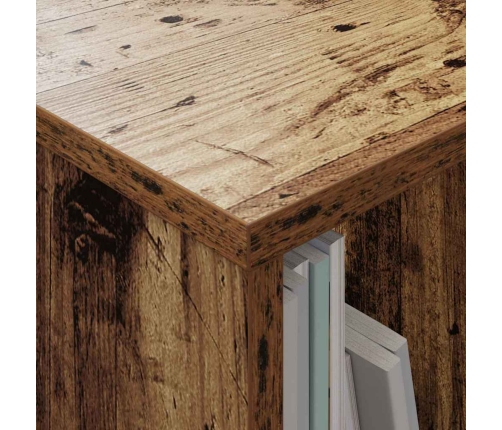 Žurnālu Statīvs Vecs Koks 102 X 30 X 45 Cm Vidaxl