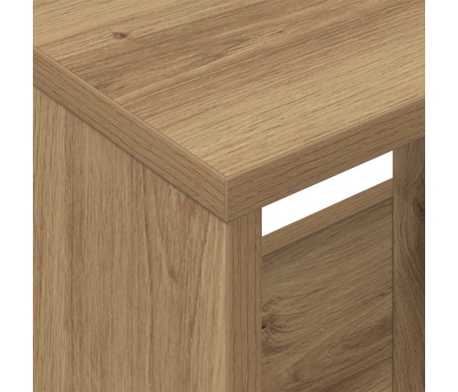 Žurnālu Statīvs Artisānā Ozols 102 X 30 X 45 Cm Vidaxl