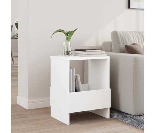 Žurnālu Statīvs Balts 35 X 30 X 45 Cm Vidaxl