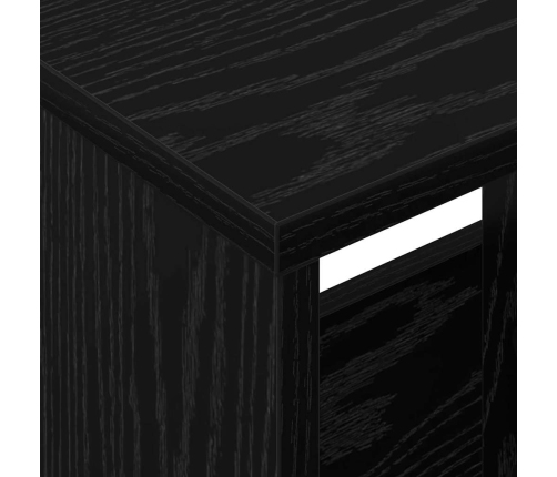 Žurnālu Statīvs 2 Pcs Melns Ozolkoks 35 X 30 X 45 Cm Vidaxl