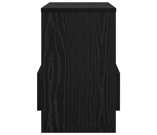 Žurnālu Statīvs 2 Pcs Melns Ozolkoks 35 X 30 X 45 Cm Vidaxl