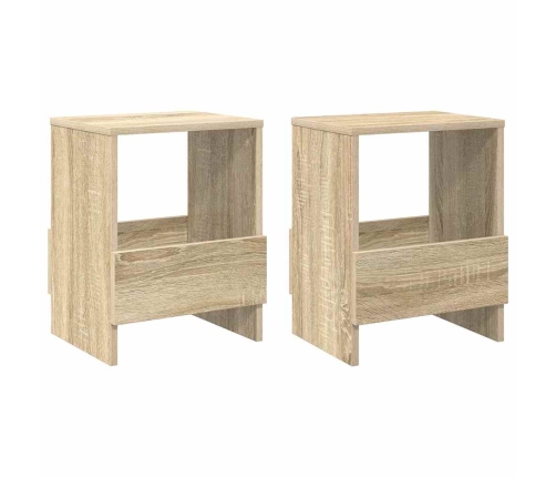 Žurnālu Statīvs 2 Pcs Sonoma Ozols 35 X 30 X 45 Cm Vidaxl