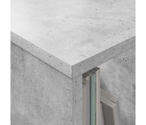 Žurnālu Statīvs Betona Pelēks 35 X 30 X 45 Cm Vidaxl