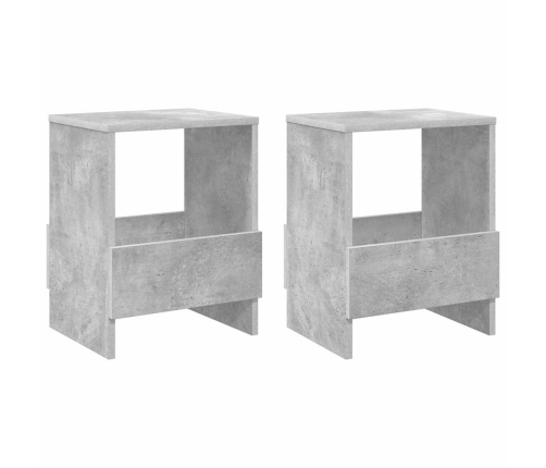 Žurnālu Statīvs 2 Pcs Betona Pelēks 35 X 30 X 45 Cm Vidaxl