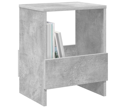 Žurnālu Statīvs 2 Pcs Betona Pelēks 35 X 30 X 45 Cm Vidaxl