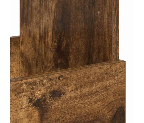 Žurnālu Statīvs 2 Pcs Dūmaka Ozols 35 X 30 X 45 Cm Vidaxl